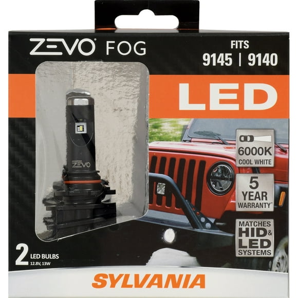 Sylvania Silverstar 9145LED.BX2 Driving Fog Light Bulb