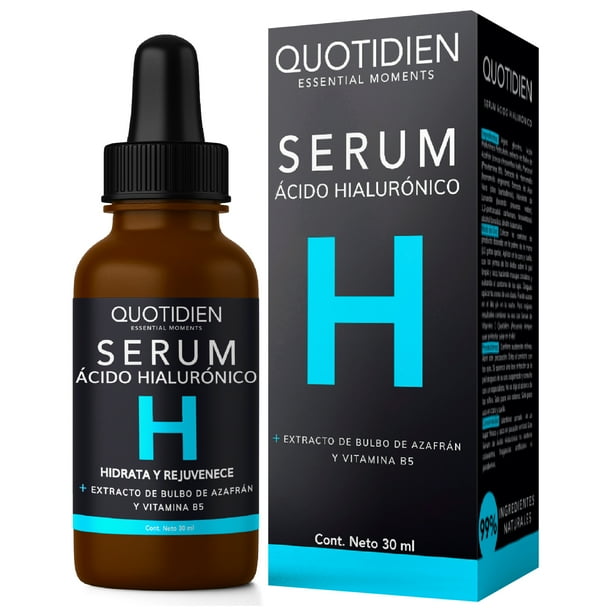 Serum Acido Hialuronico + Vitamina B5 Skin Care Hidratante Suero Facial Quotidien 30ml Quotidien Serum Acido Hialuronico serum acido hialuronico facial
