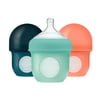 Boon NURSH® Reusable Silicone Pouch Bottles - 4oz - Mint (3pk)