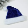 thumbnail image 2 of Clode Festive Plush Santa Hat Atmosphere Christmas Head Decoration Event Dress for Women, 2 of 3
