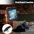 thumbnail image 5 of for Samsung Galaxy Z Flip 5 Case,Slim Silicone Protective Samsung Galaxy Z Flip 5 Phone Case with Rotating Kickstand, Shockproof Lightweight Samsung Z Flip 5(2023) Case for Girl Woman, Black, 5 of 6