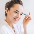 thumbnail image 4 of Vertex Beauty Womens Facial Razor Hair Removal Dermaplaning Tool Peach Fuzz Remover Shaver Travel Trimmer Women Remove Fine Hair Blue Eyebrow Razors Dermaplane Face Shavers Exfoliating Sensitive Skin, 4 of 7