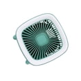 thumbnail image 1 of Wosthever Mini ventilador de refrigeración por aire recargable, enfriador ajustable, luz LED nocturna, acondicionador de reducción de ruido, Electrodomésticos Verde Wosthever HA023940-04, 1 of 6
