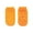 Yellow, variant on Mikilon Kids No Slip Short Socks Solid Color Toddler Yoga Socks Comfortable and Breathable Socks