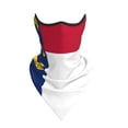 thumbnail image 3 of North Carolina Flag Neck Gaiter Balaclava Face Scarf Mask Quick-Dry Half Masks For Women Men Sun Protection Breathable Dustproof, 3 of 7