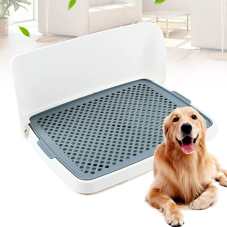 Flkoendmall Durable The Dog Toilet, PP Material Non-Toxic, Breathable and Comfortable to Use Foldable, Removable and Washable Dog Toilet Suitable for