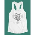 thumbnail image 3 of Sacred Geometry Scarab  Tank Women -Image by Shutterstock, Female Large, 3 of 4