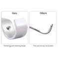 thumbnail image 5 of Adjustable Curtain Rod Bracket, Heavy Duty Curtain Rod Holders 4 Pack Curtain Rods Hooks Hangers for Wall Curtain Brackets Extender Fit for 1 Inch Drape Rods, 5 of 6