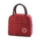 thumbnail image 1 of Bolsa de almuerzo portátil con aislamiento térmico, caja de almuerzo, bolso enfriador (C rojo vino), 1 of 4