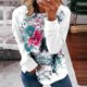 thumbnail image 3 of Sudadera con capucha de Halloween de manga larga informal suelta con estampado de cuello redondo para mujer Pompotops gfhjh1736, 3 of 4