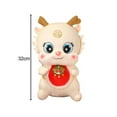 thumbnail image 4 of Muñeco de peluche de año Nuevo Chino, muñeco de dragón, accesorios de cama, sofá, decoración del hogar, adorno, figuras de peluche de animales para 32cm, 4 of 8