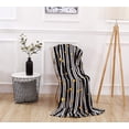 thumbnail image 2 of Touch Ultra Plush Christmas Holiday Printed Fleece Throw/Blanket-50 x 60inch, (Golden Heart), 2 of 6