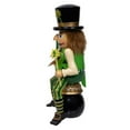 thumbnail image 4 of Kurt Adler 12-Inch Wooden -InchI-Footm A Wee Bit Irish-Inch Nutcracker on Pot O-Foot Gold, 4 of 6