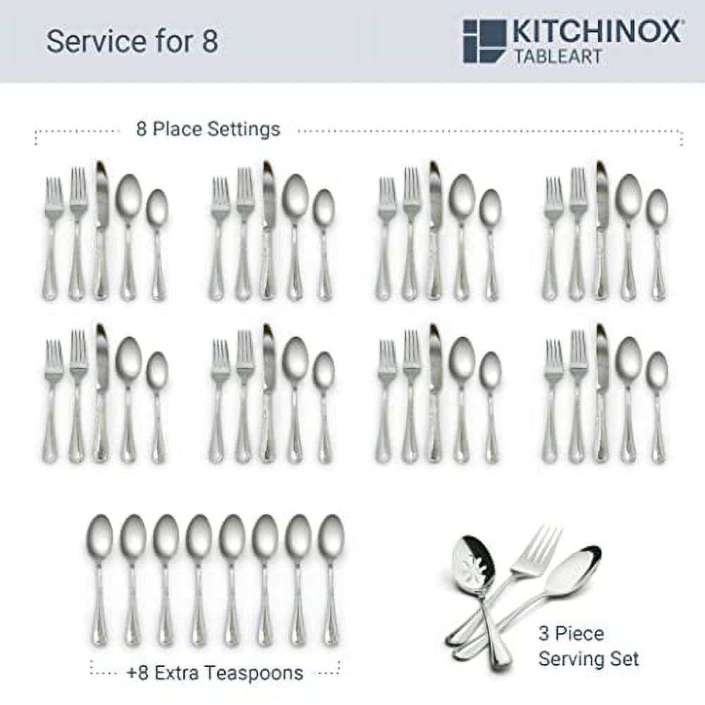 Kitchinox I Edition 20-Piece Flatware Set, Service for 4, Seaport