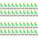 thumbnail image 1 of 10 Uds. Alarma Clip Punta Varilla Con Campanas Gemelas Alerta Cebo Pesca Accesorios, 1 of 8