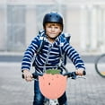 thumbnail image 4 of TEHAUX 2 Pcs Panier de Rangement en Plastique Rose pour Vélos Expérience de Conduite, 4 of 8