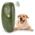 thumbnail image 1 of Ultrasonic Dog Bark Control Device, Dog Barking Deterrent Devices Dog Anti Bark Barking Dog, 2in1 Behavior Training 16.4 Range Variable Frequency Handheld LED Wrist Strap Indoor Outdoor, 1 of 9