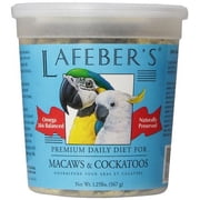 Lafeber Premium Diet Macaw/cockatoo Pellets, 1.25-Lb