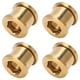 thumbnail image 3 of Tornillo De Disco, Tornillo De Disco De Aleación De Titanio A Prueba De Herrumbre 4 Piezas Ligero Para Bicicletas De Montaña Mgaxyff Otros, 3 of 8