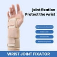 thumbnail image 6 of Sportteer Sprained Wrist Brace 1Pc Sprained Wrist Brace Breathable Adjustable Left Right Hand Arthritis Pain Relief Wrist Support Stabilizer Recovery Protection Carpal Tunnel Wrist Brace, 6 of 9