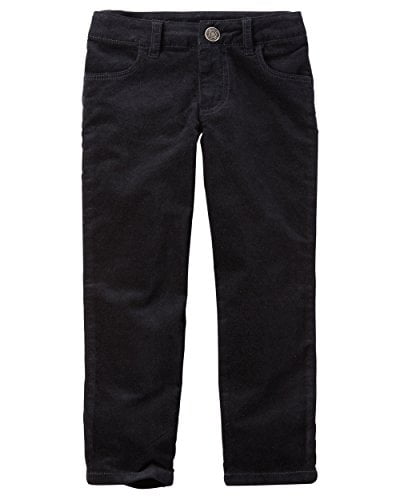 black corduroy pants skinny