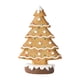 thumbnail image 1 of de pan de jengibre, adorno para de Navidad, minidecoraciones para árboles de Navidad, accesorios, estatuilla de regalo de Navidad para, 1 of 9