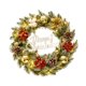 thumbnail image 5 of Corona navideña para puerta delantera, decoración rústica decorativa de Navidad, corona navideña para chimenea, Patio, porche de año Nuevo, hogar, 5 of 9