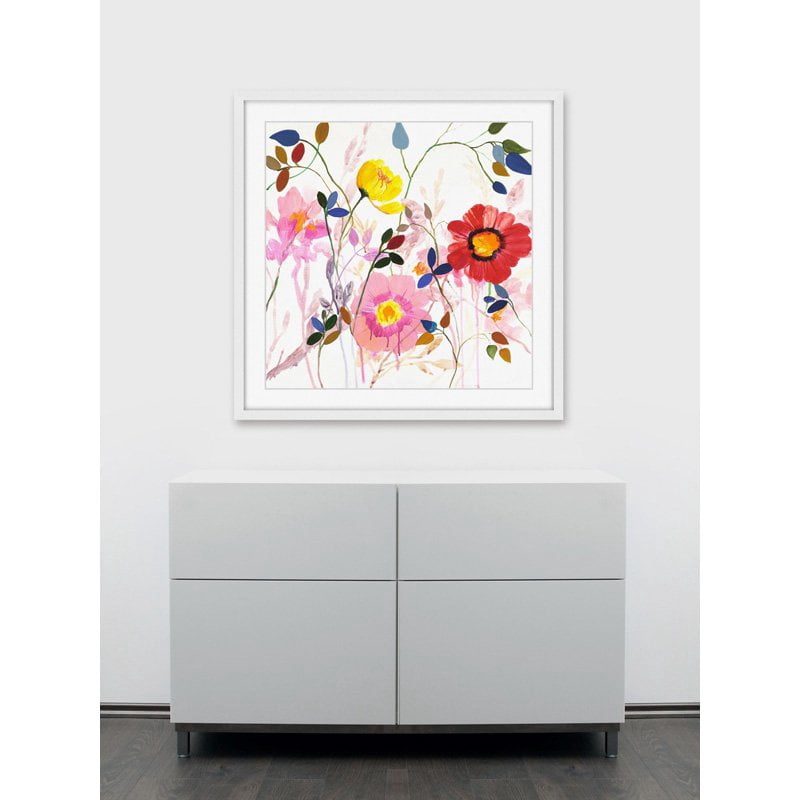 "Woodland Garden" Framed Painting Print