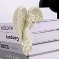thumbnail image 3 of Yucurem 3D Angel Door Frame Decor Sculpture, Corner Angel with Wings Wall Decor, Resin Wall Crafts Statue for Home Living Room Bedroom Decoration (Left), 3 of 6