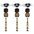 thumbnail image 1 of CIMAXIC 9pcs Kids Plastic Game Toys Eye Patch Compass Telescope Set Pirate Eye Mask Cosplay Pirate Dress Up Set Costume Accessory for Child(3pcs Eye Patch, 3pcs Compass, 3pcs Telescope), 1 of 4