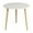 White, variant on Modern Detachable Round Side Table for Living Room Bedroom Balcony, Portable Small Accent Table with Sturdy Wooden Tripod Base, Easy Assembly End Table for Reading Resting Coffee Snack