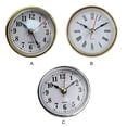 thumbnail image 4 of Naiovety Plástico funcional y elegante: la cabeza del reloj artesanal para un toque artístico se puede usar directamente Decoración del hogar oro arabe, 4 of 6