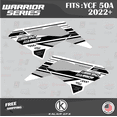 thumbnail image 2 of Kalair GFX Graphics Kit for Ycf 50A (2022-2023) Warrior Series, 2 of 5