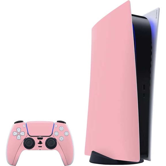 Skinit Light Pink PS5 Digital Edition Bundle Skin