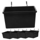 thumbnail image 5 of OUNONA Accesorios Organizadores Para Tablero Perforado Con Cajas Resistentes Negras, 5 of 8