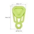thumbnail image 2 of Uxcell Triangle Movable Plastic Tarp Grabbers Clips for Camping Tent Awning Green 10Pack, 2 of 6
