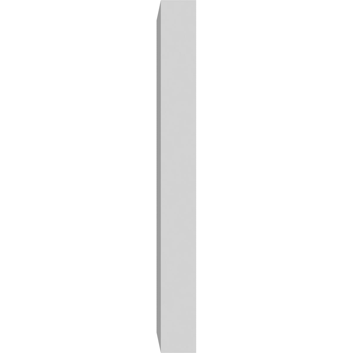 5"W x 10"H x 1/2"P Standard Foster Plinth Block with Square Edge (4-Pack)