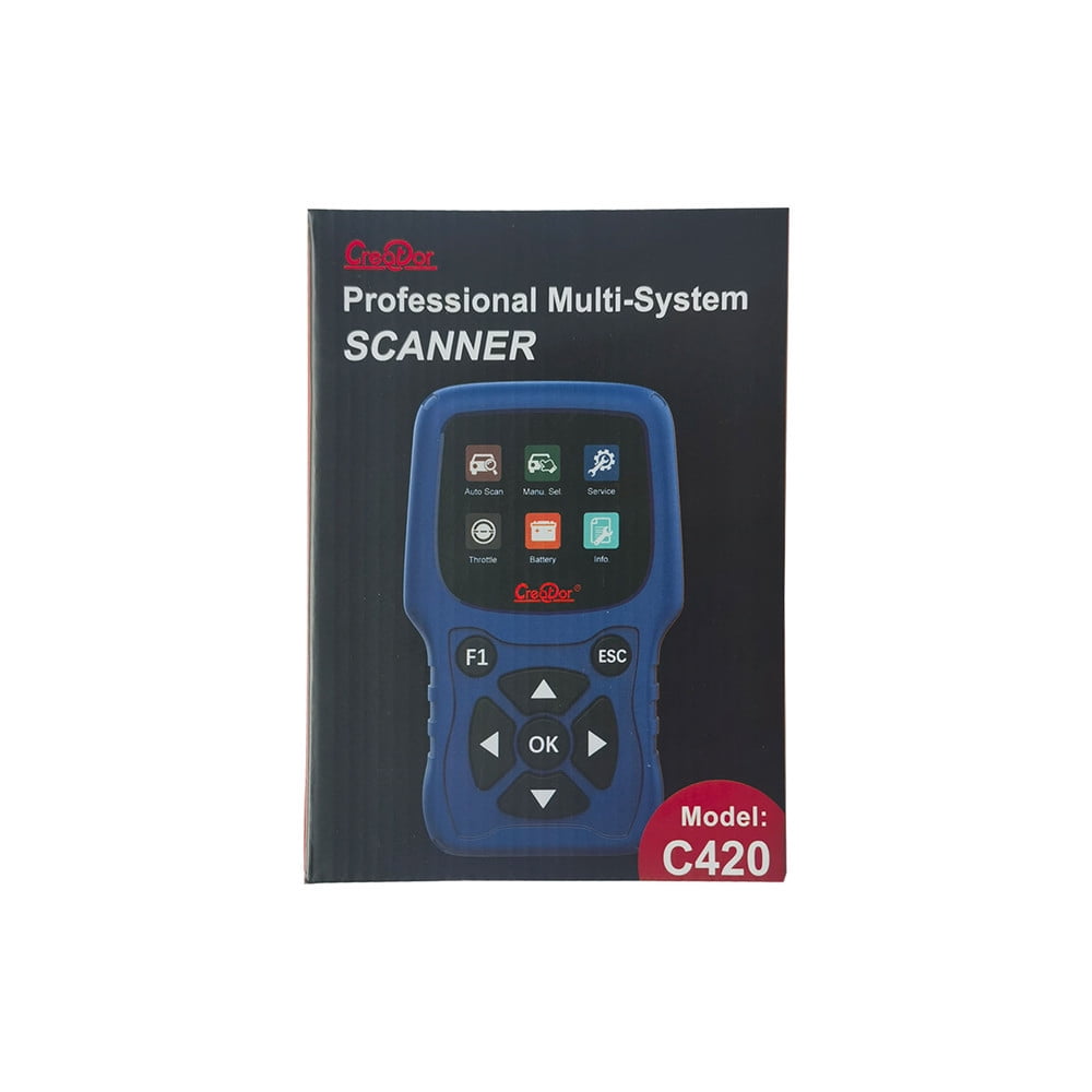 Creator C420 OBDII Code Reader for BMW with 4G Memory, Full System