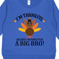 thumbnail image 3 of Inktastic Big Bro Announcement Thanksgiving Brother Toddler Sweatshirt, 3 of 4