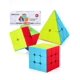 thumbnail image 1 of Roxenda Speed ​​Cube Set Magic Cube Set De 2X2X2 3X3X3 Pyramid Cube Smooth Puzzle Cube (Sin Pegatinas), 1 of 5