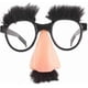 thumbnail image 1 of New 2023 Disguise Moustache Glasses With Big Nose Fake Nose Eyebrow Eyewear Party Eyeglass Party D, 1 of 5