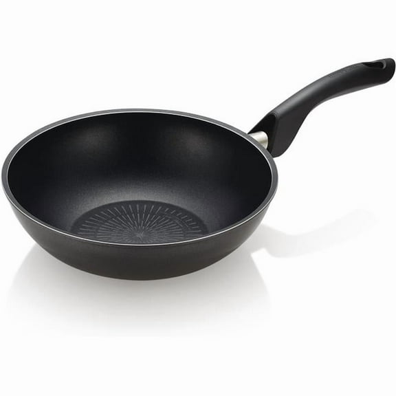 Happycall 3001-0187 12.6 in. Titanium Nonstick Wok with PFOA-Free, Induction Safe & Scratch-Resistant