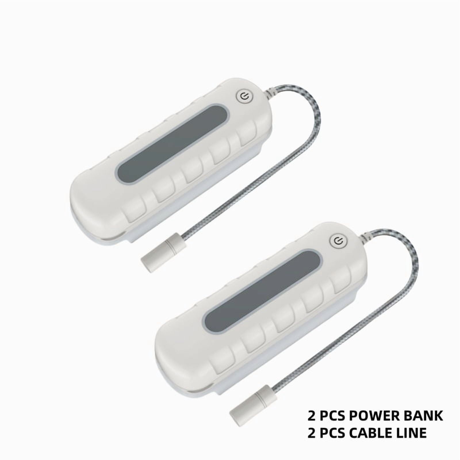 Battery Pack for Oculus Quest 2, 5000mAh Head Strap Battery Pack Compatible with Oculus/Meta Quest 2 Lightweight and Portable VR Extend Power Accessories for Extra 2-4H Playtime (Pack of 2)