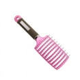 thumbnail image 4 of Cepillo para el cabello con ventilación Nikou peine curvo para desenredar color rosa, 4 of 12