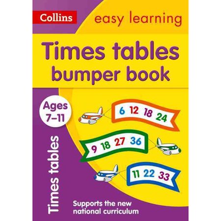 Collins Easy Learning Ks2 - Times Tables Bumper Book Ages 7-11