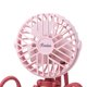 thumbnail image 2 of Ventilador De Cochecito Ventilador USB para cochecito, 5 V, 2,5 W, ventilador eléctrico de pulpo, enfriador de aire silencioso de 3 velocidades (A rosa) Ehuebsd Libre de BPA, 2 of 6