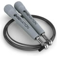thumbnail image 4 of WOD Nation Blazing Fast Gray Speed Jump Rope for Endurance Workout, Boxing, MMA, Martial Arts (Includes Carrying Bag & Spare Cable), 4 of 9