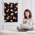 thumbnail image 6 of Welcome Cute Candy Halloween Seamless Pattern Garden Flag, Vertical Double Sided Small House Flag, Yard Farmhouse Outdoor Deck Veranda Lawn Decor 28x40 Inch, 6 of 6