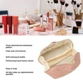 thumbnail image 3 of Bolsa de maquillaje ANGGREK de Gran Capacidad Multifuncional de Cuero PU Rosa Para Niña, 3 of 7