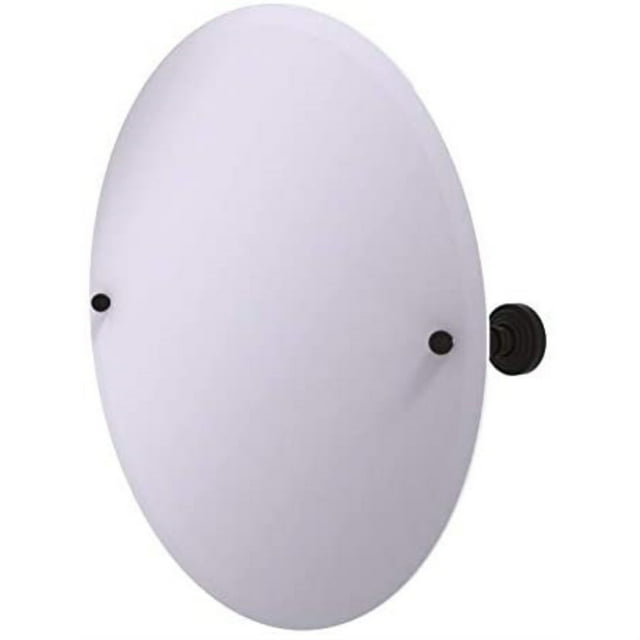 Allied Brass P1090-ORB Miroir à Inclinaison Ronde Sans Cadre avec Bord Biseauté - P1090-ORB